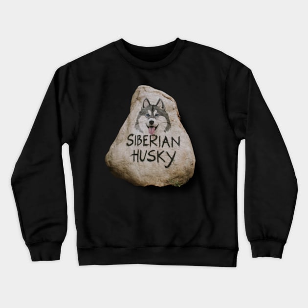 Siberian husky Crewneck Sweatshirt by TshirtMA